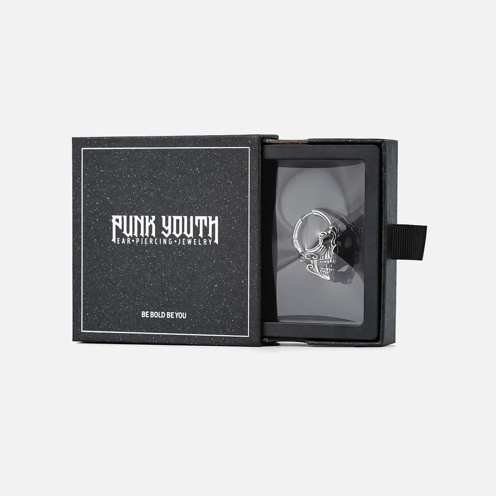 MASKED SKULL EARRINGS